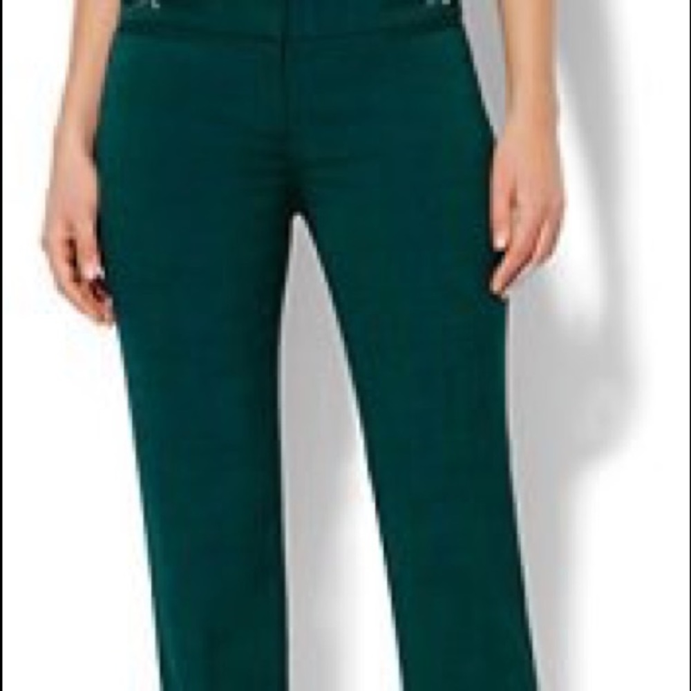 NY &Co Green Dress Pants